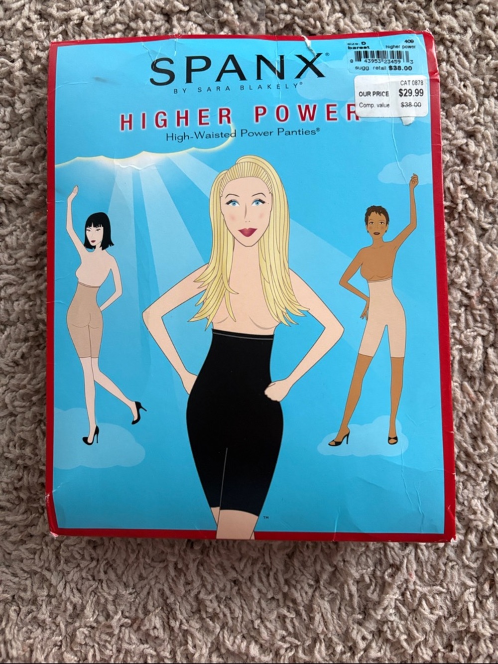 SPANX Higher Power High-Waisted Shaping Panty - Black